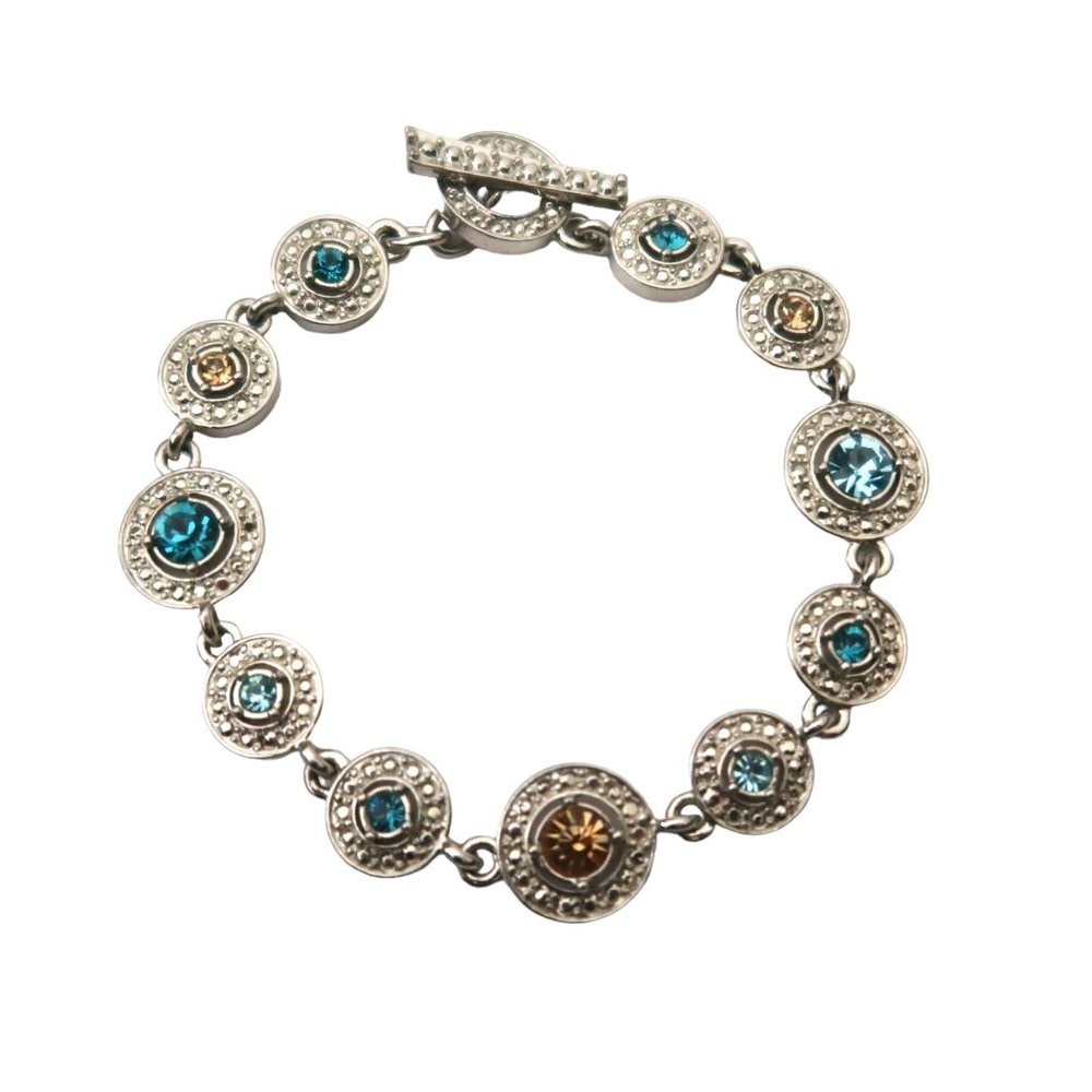 M4M crystal disc bracelet
